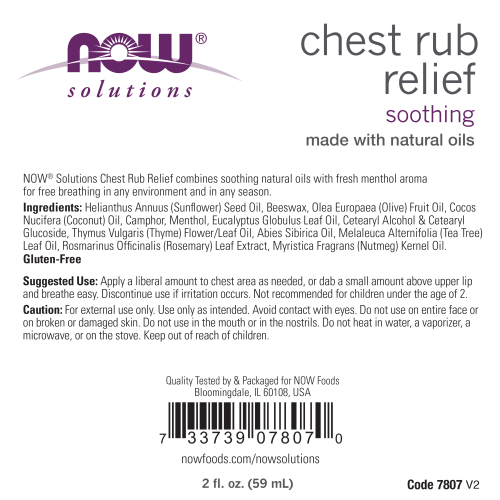 Alivio de Pecho (2 fl. oz)/ Chest Rub Relief