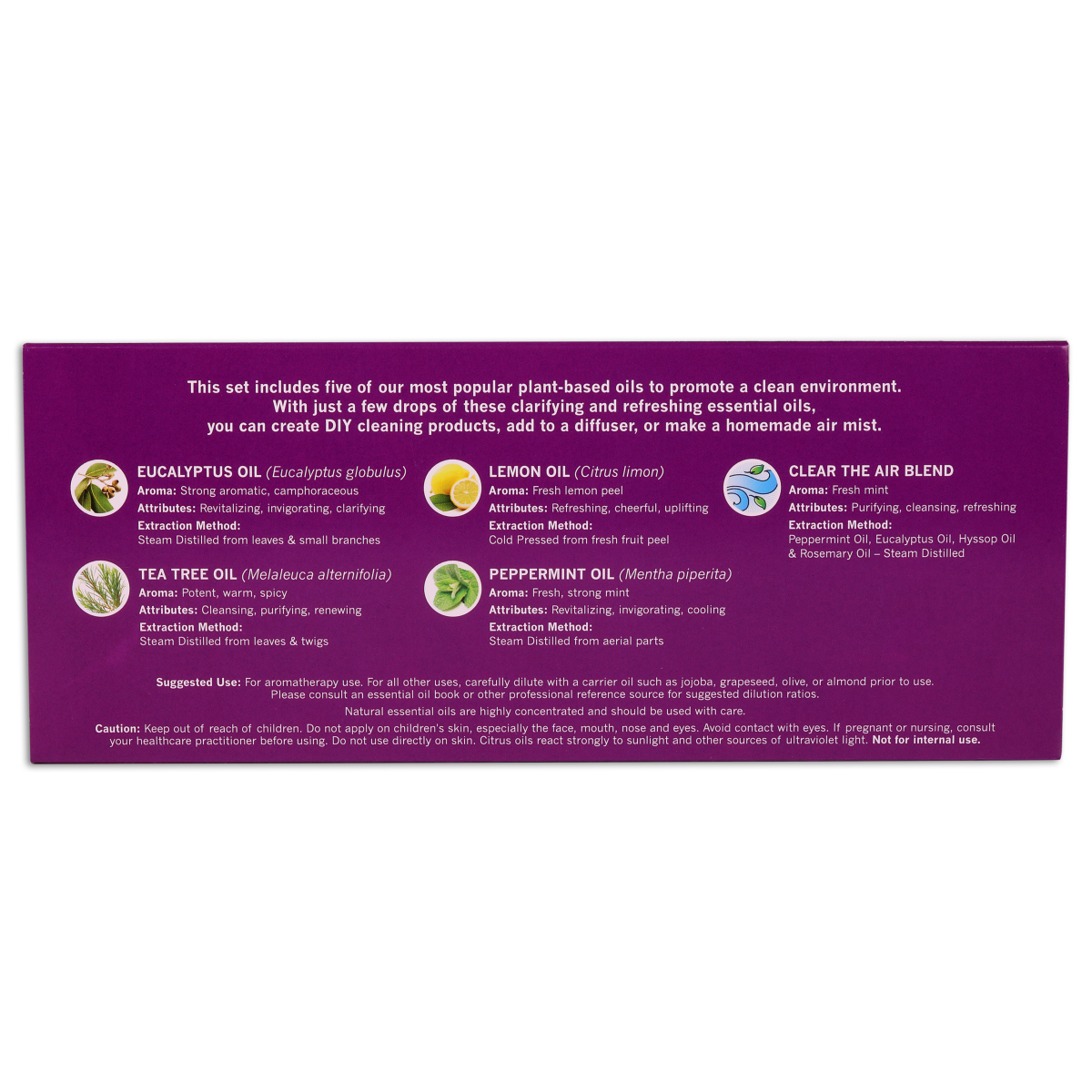 Kit de aceites esenciales de defensa vegetal(5 Botellas de 30ml)/Plant Defense Essential Oils Kit