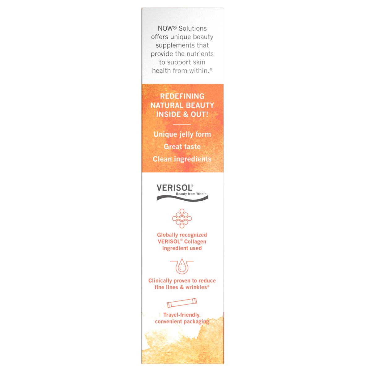 Colageno COMPLEJO, barras de gelatina de naranja dulce / collagen jelly beauty complex