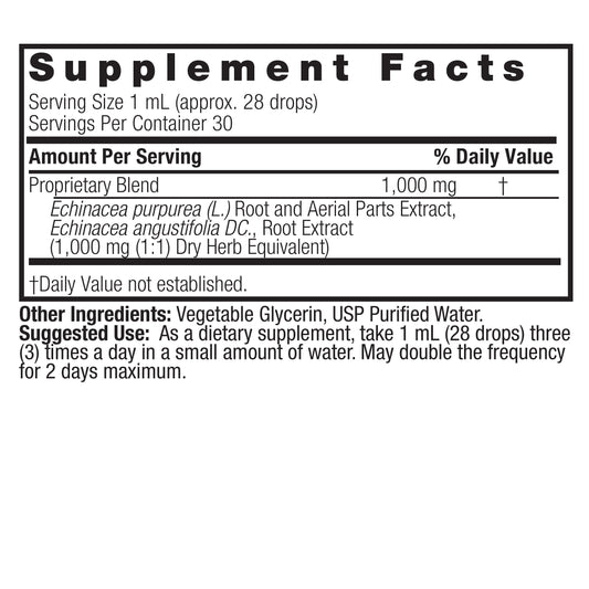 Equinácea 1,000 mg (30 ml), Nature's Answer