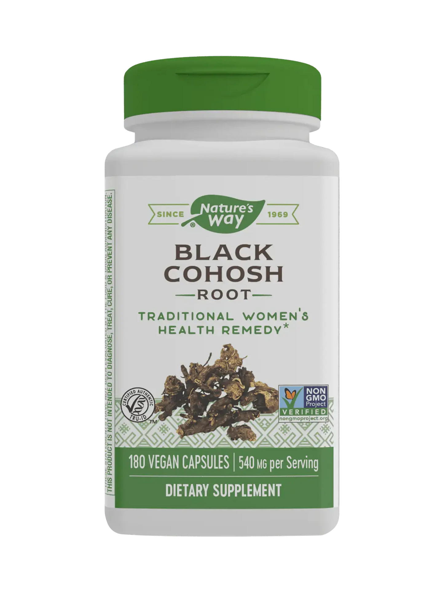 Cimífuga - Raíz - 540mg - 180 Cápsulas Veganas