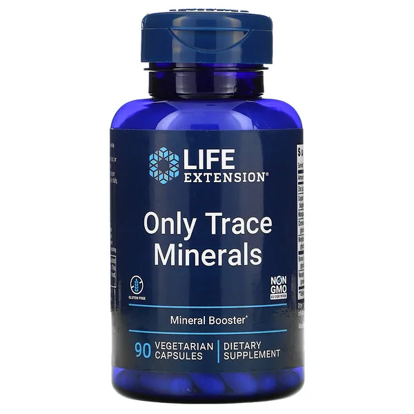 Minerales traza (90vcaps) / Only Trace Minerals (90vcaps)