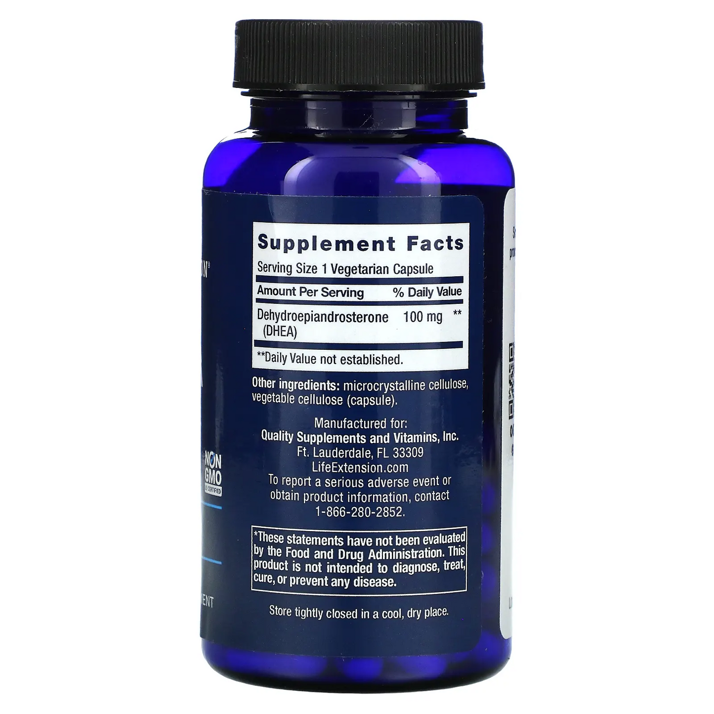 DHEA 100 mg (60 vcaps)