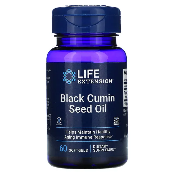 Aceite de semilla de comino negro (60 caps) / Black Cumin Seed Oil (60 caps)