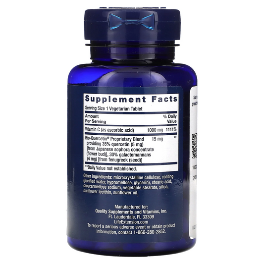 Fitosoma de vitamina C y bio-quercetina (60 tab) / Vitamin C and Bio-Quercetin Phytosome (60 tab)