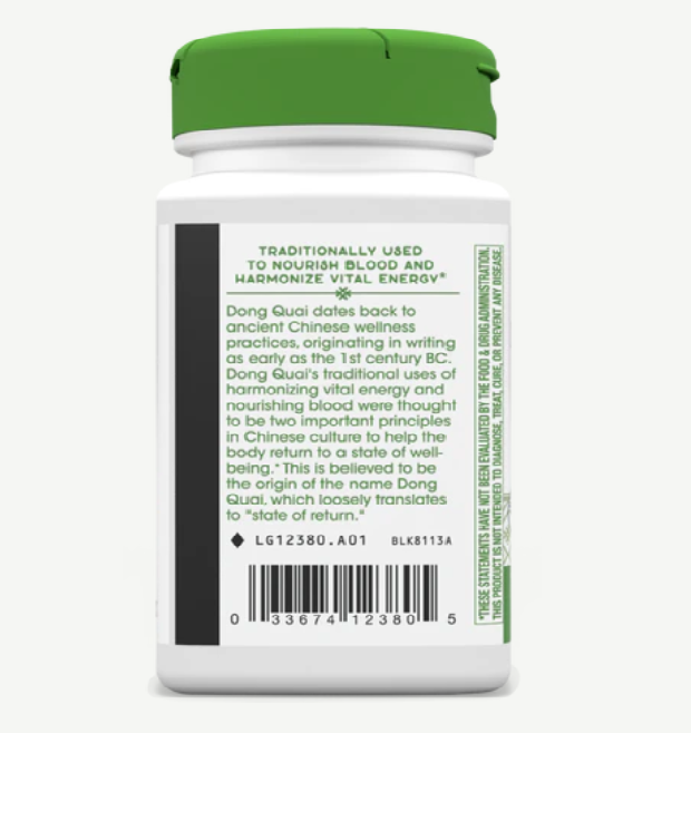 Raiz Dong Quai 1300 mg (100 veg caps), Nature´s Way