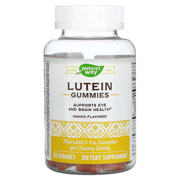OFERTA 25% Luteína 20 mg (60 gomitas), Nature's Way