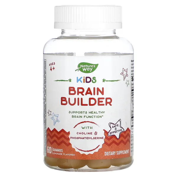 Brain Builder - Apoya la Función Cerebral Saludable en Niños - 60 Gomitas