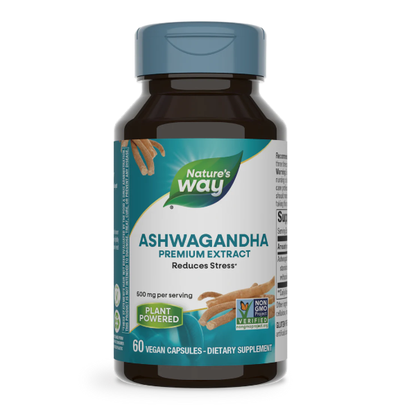 Ashwagandha - Extracto Premium - 500mg - 60 Cápsulas Veganas
