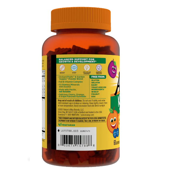 CC Alive!® Multivitaminico para Niños (60 gomitas), Nature's Way