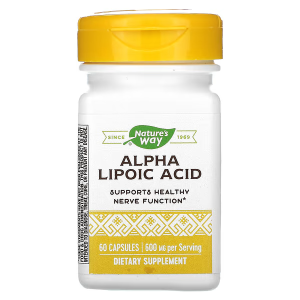 Ácido Alfa Lipoico - 600mg - 60 Cápsulas
