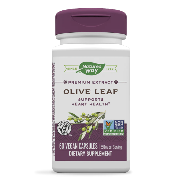 Hoja de Olivo Extracto Premium 60 Capulas Vegetales/ Olive Leaf Premium Extract 60 Veg Capsules