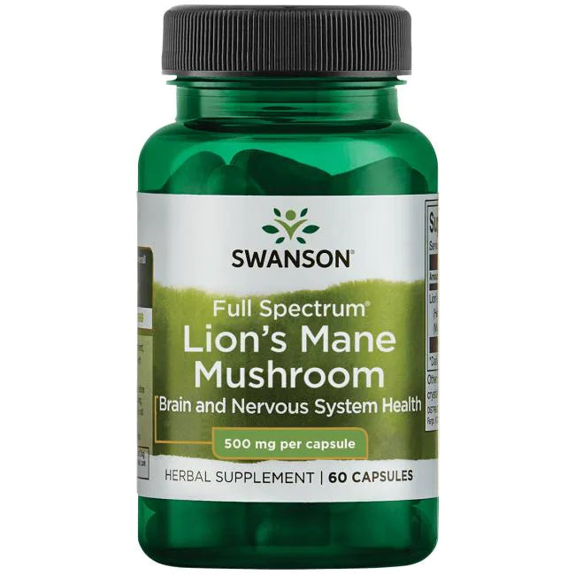 Hongo Melena de León 500mg (60 caps) / Lion´s mane Mushroom 500mg (60 caps)