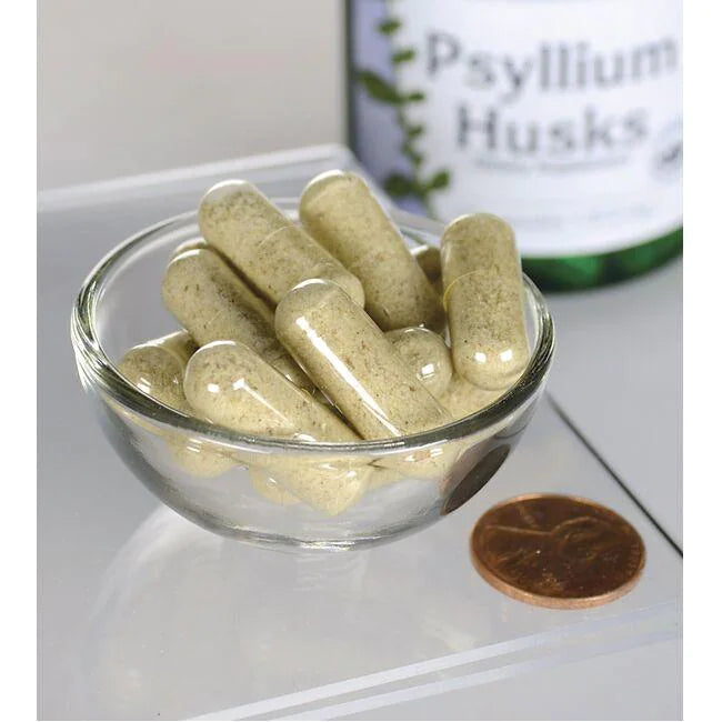 Swanson Premium - Cáscaras de psilio 610mg 100 cap