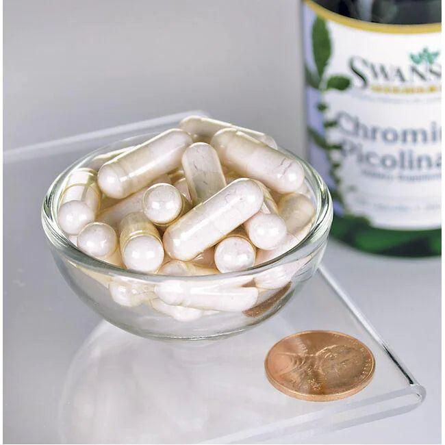 Swanson Premium - Picolinato de cromo 100cap de 200mcg