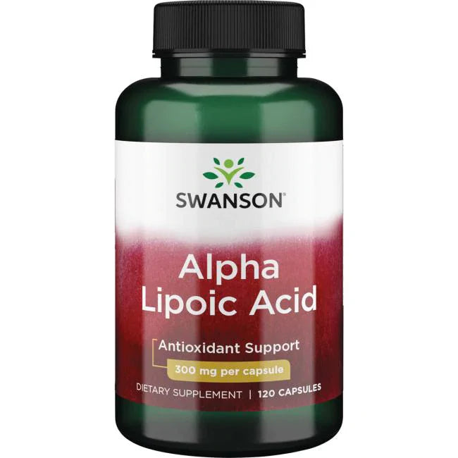 Ácido Alfa Lipoico 300 mg (120 Caps) / Alpha Lipoic Acid 300 mg (120 Caps)