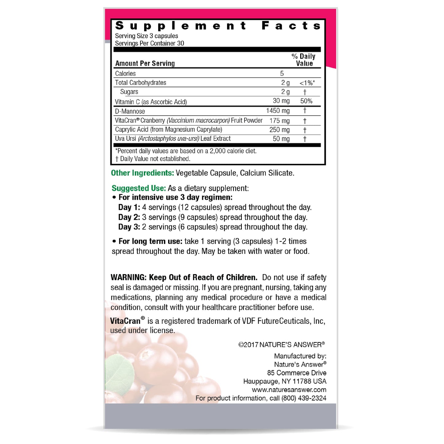 UT Answer 1,955 mg , Urinario (90 caps) , Nature's Answer