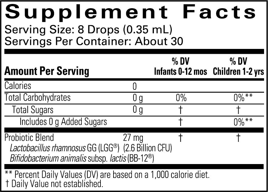 InfantBiotics Gotas probióticas (10.5 ml) / InfantBiotics Probiotic drops (0.36 oz)