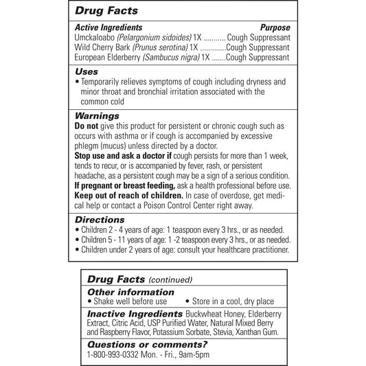 Jarabe para la Tos (118.5 ml) / Formula 3 Cough Syrup (4oz)