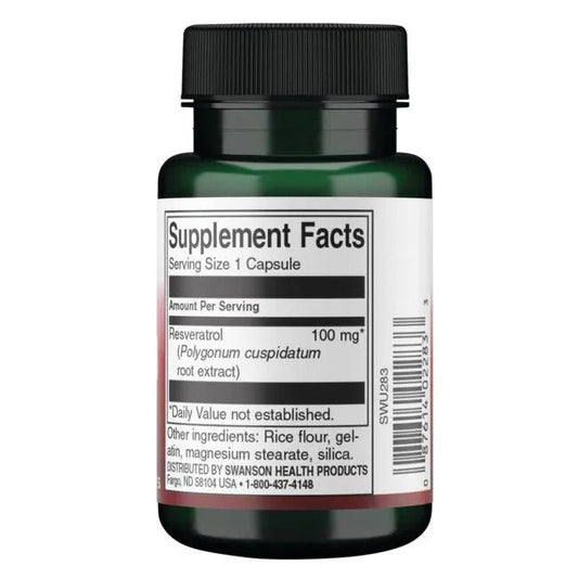 Resveratrol 100mg (30 caps)