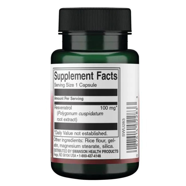 Resveratrol 100mg (30 caps)