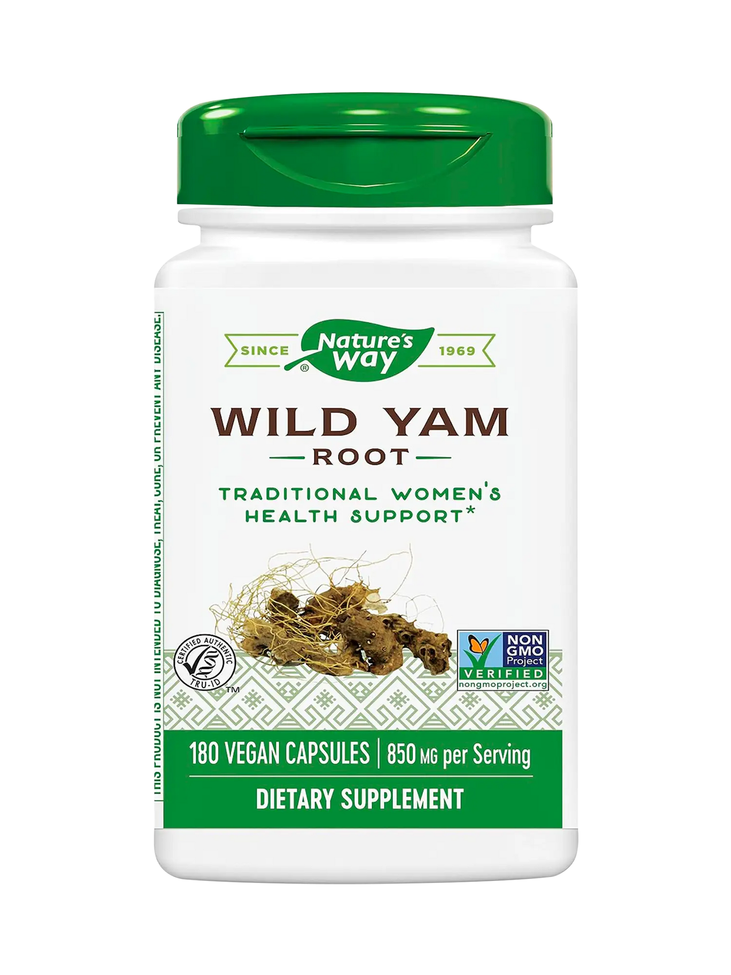 Ñame Silvestre - Raíz - 850mg - 180 Cápsulas Veganas