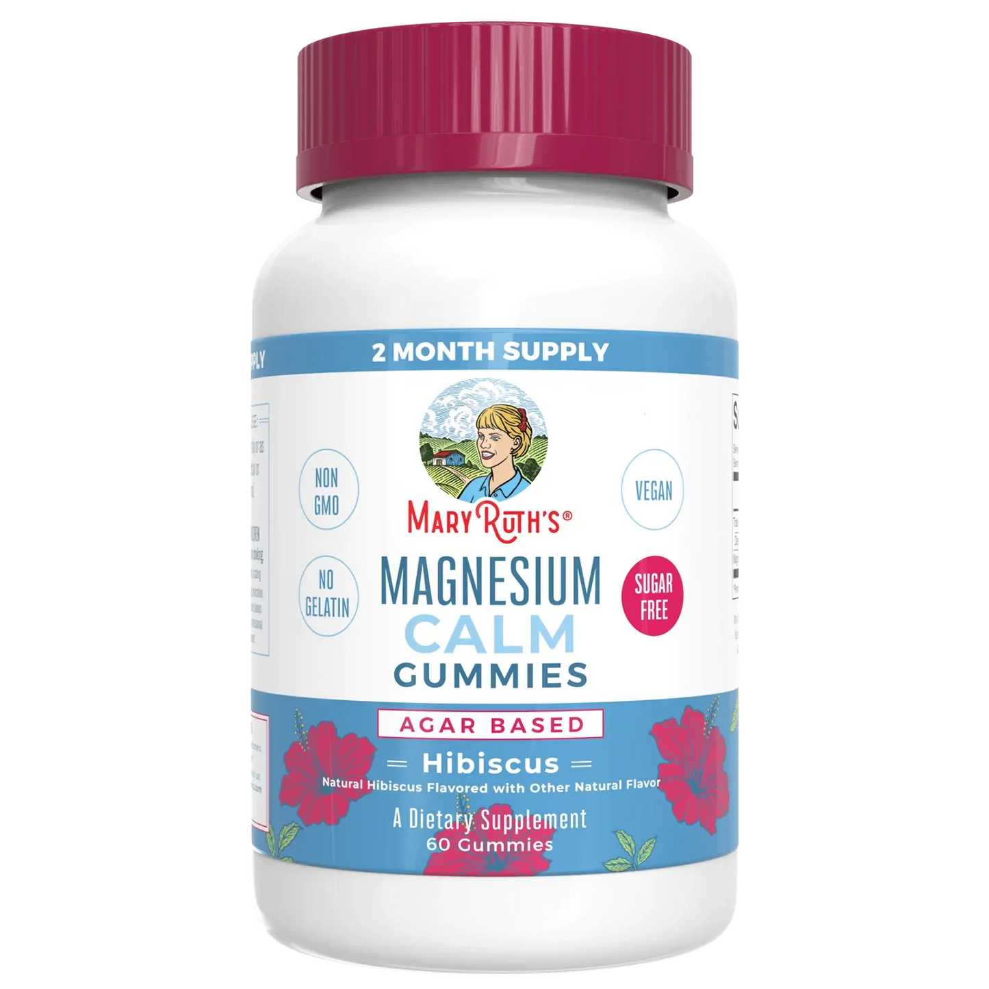 Magnesio en Gomitas, 60 gomitas / Adult Magnesium Calm Gummies 60 ct