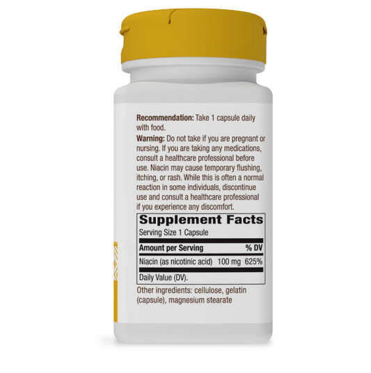 Niacina B3, 100 mg (100 caps), Nature's Way