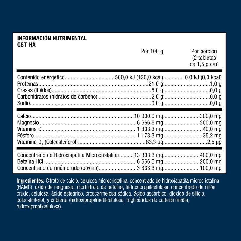 OFERTA 50% OST-HA (90 tabs) Metagenics