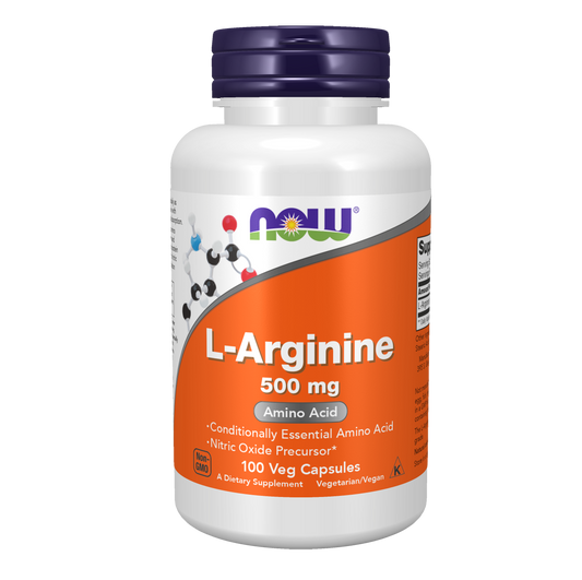 L- Arginina 500 mg (100 VegCaps) / L-Arginine 500 mg