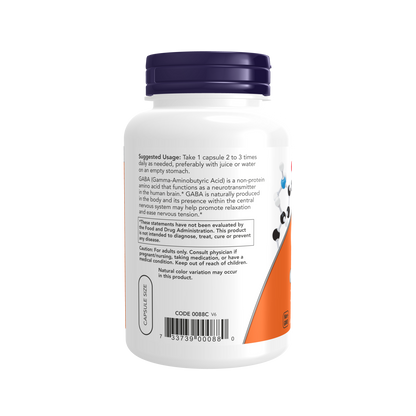 GABA 500 mg (200 VCAPS)