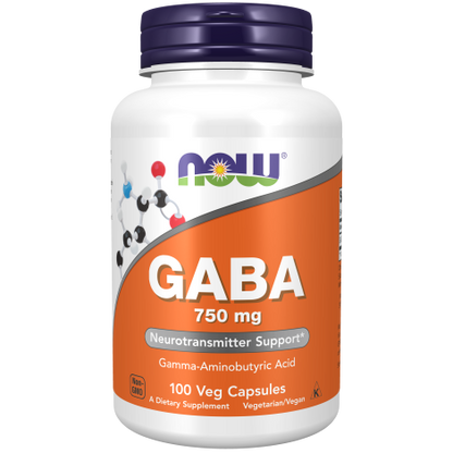 GABA 750mg (100 Vegcaps)
