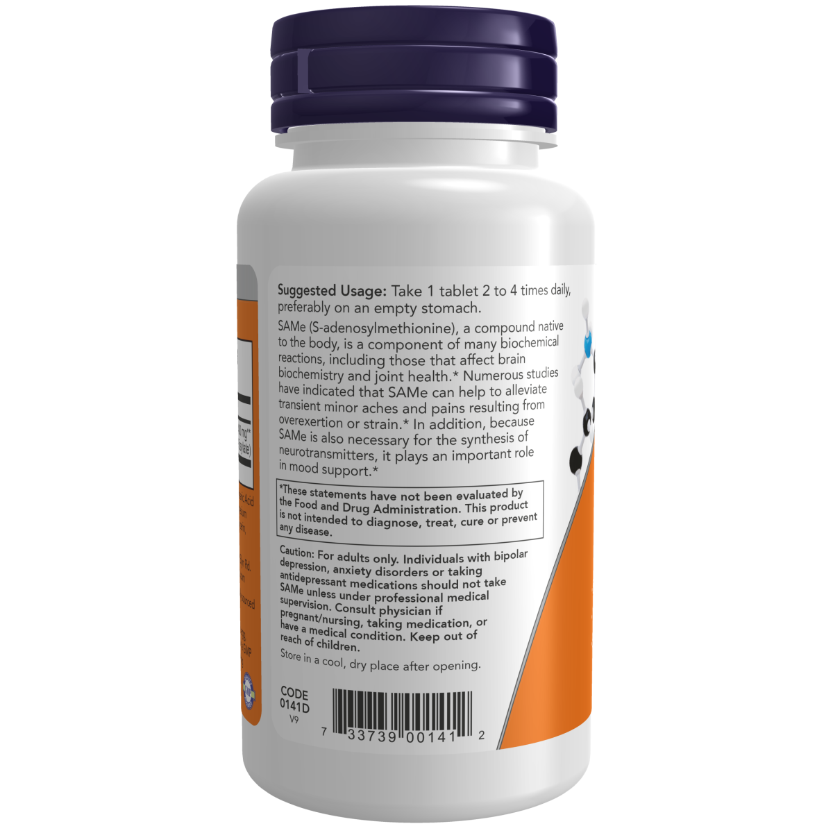 OFERTA 50% SAMe 400 mg (60 tabs)