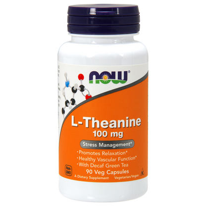 L-Teanina 100mg (90 Veg Caps) / L-Theanine 100 mg