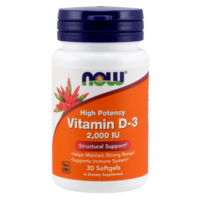 Vitamina D-3 2000 UI (30 Softgels)/ Vitamin D-3 2000 IU 30 caps gel.