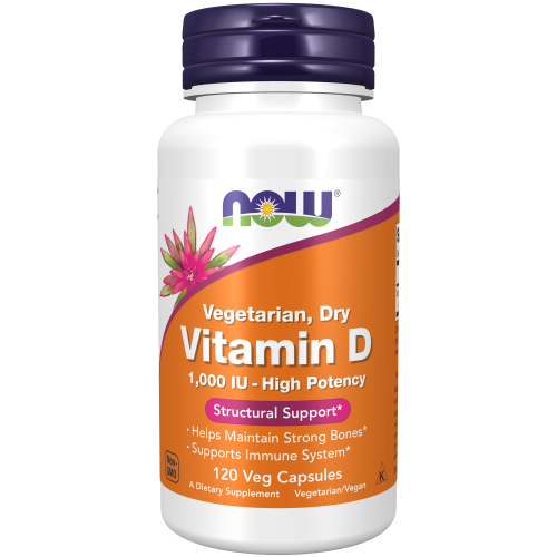 Vitamina D 1000 UI (120 Veg Capsules)  / Vitamin D 1000 IU Dry