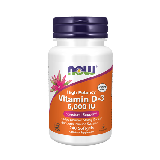 Vitamina D-3 5000 IU (240 SOFTGELS)/ Vitamin D-3 5000 IU
