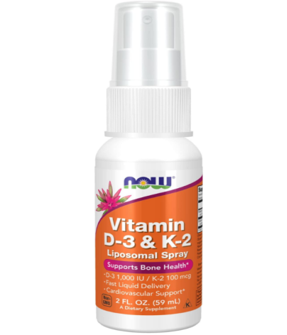 Aerosol liposomal de vitamina D-3 y K-2 2 oz (26ml)