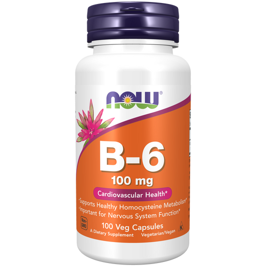 B- 6 100 mg (100 vegCaps)