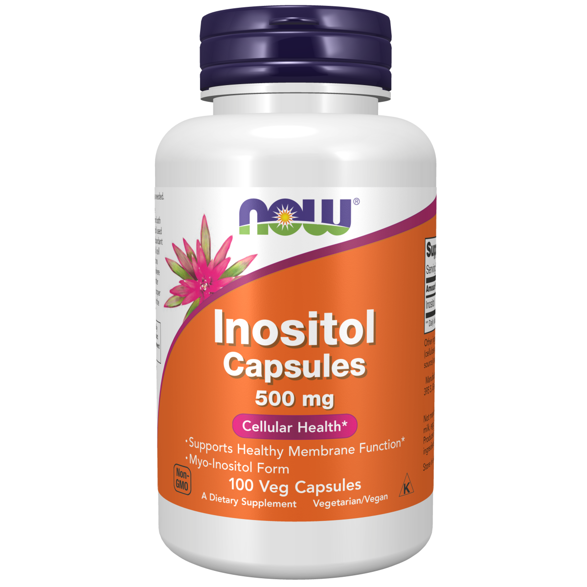 Inositol 500 mg (100 Veg Caps)