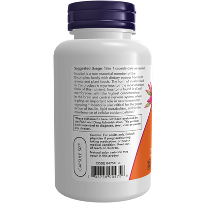 Inositol 500 mg (100 Veg Caps)