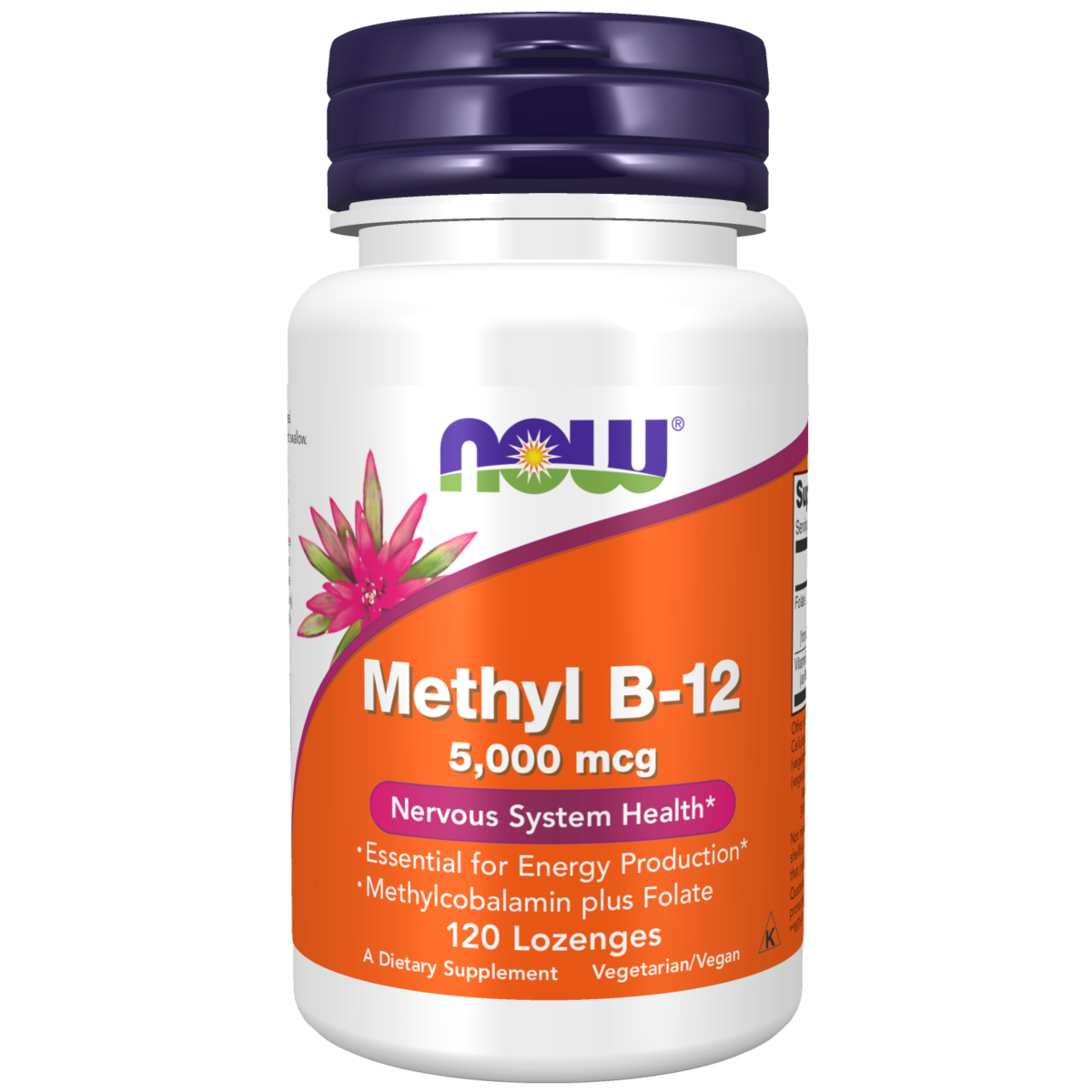 Methyl B-12 5,000 mcg (120 pastillas)/ Metil B-12 5,000 mcg