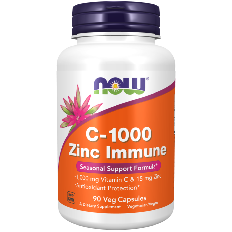 Inmune  Vit C-1000  & Zinc(90 VegCaps) / Immune Vit C-1000 & ZINC