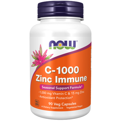 Inmune  Vit C-1000  & Zinc(90 VegCaps) / Immune Vit C-1000 & ZINC