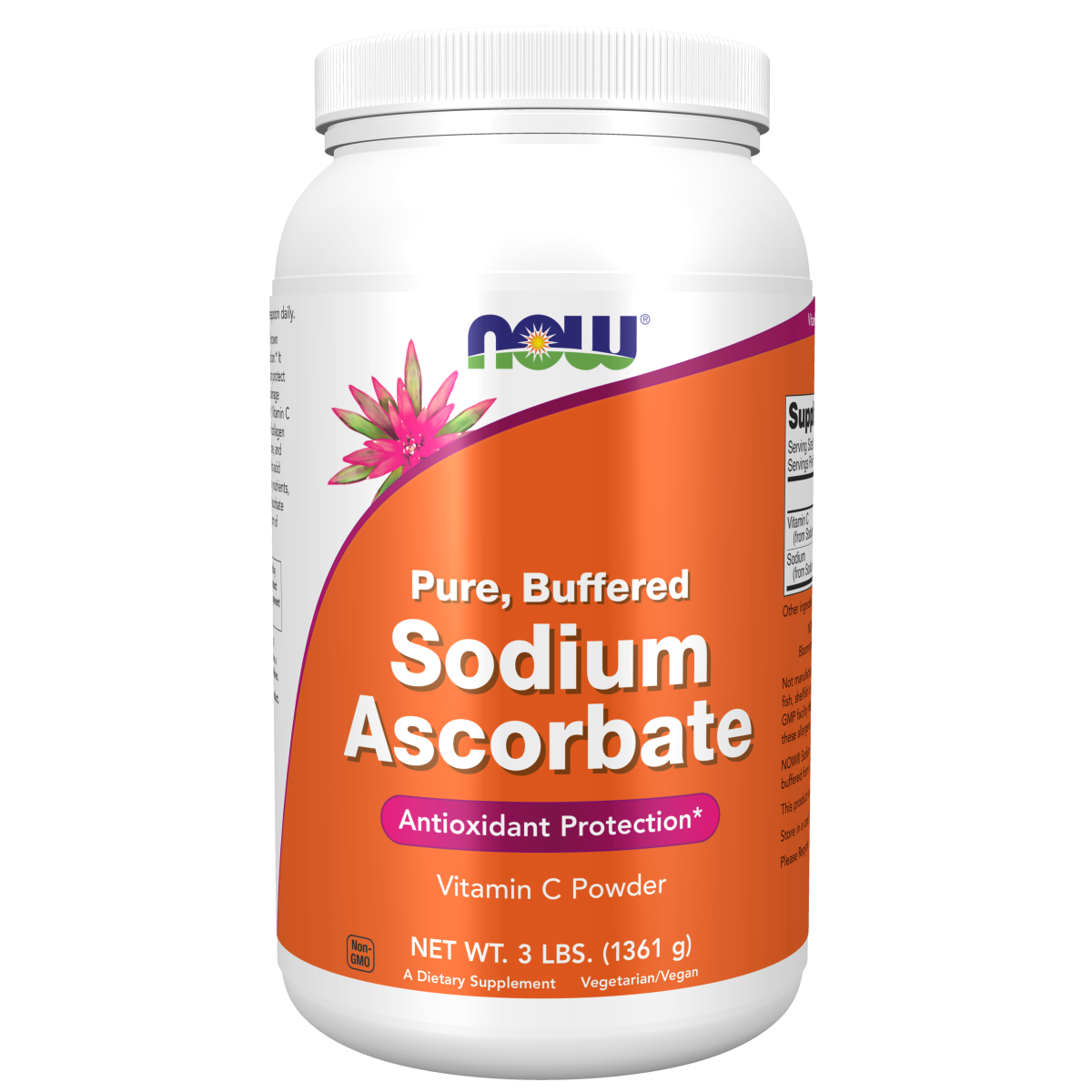 Polvo de Ascorbato de Sodio (3lbs) / Sodium Ascorbate Powder