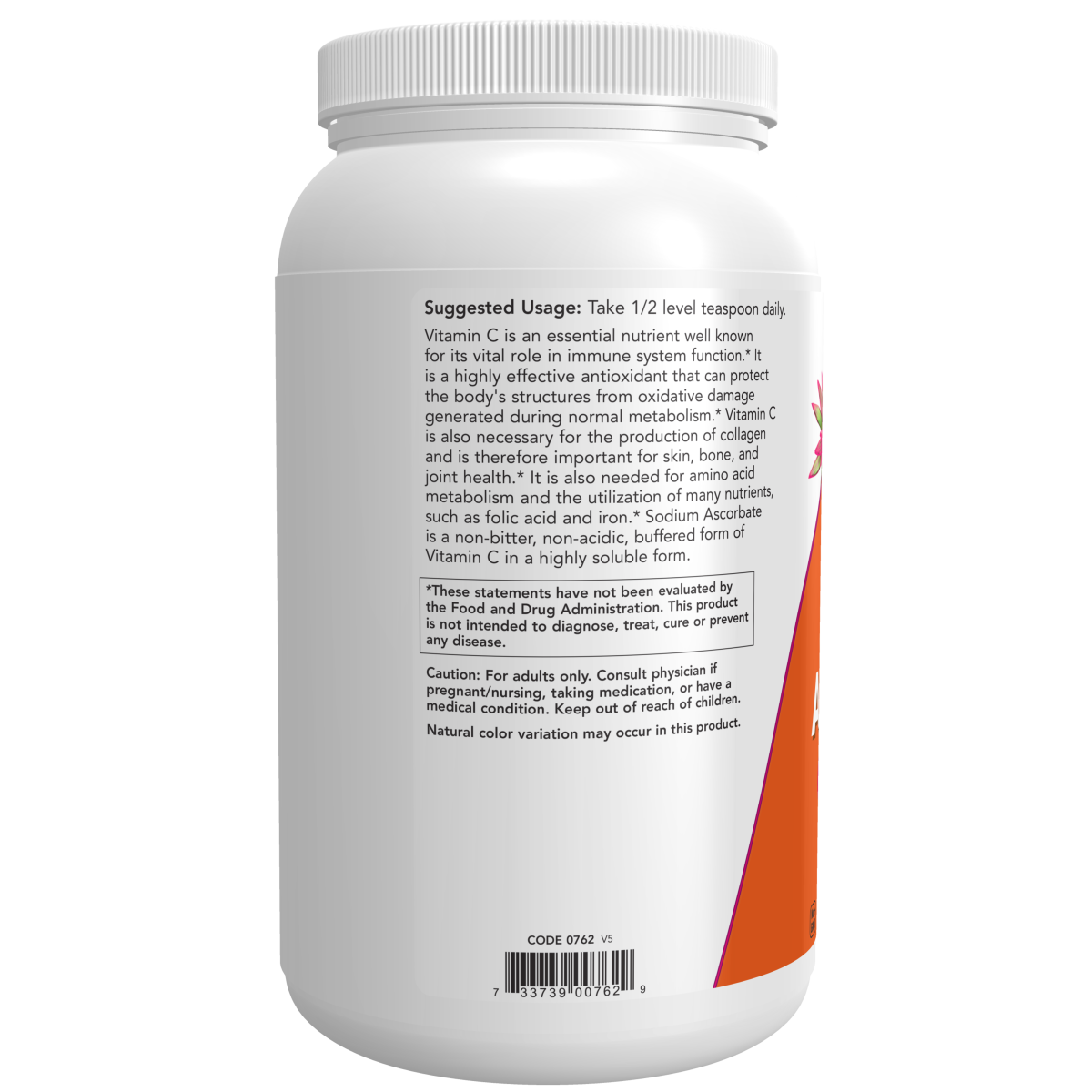 Polvo de Ascorbato de Sodio (3lbs) / Sodium Ascorbate Powder