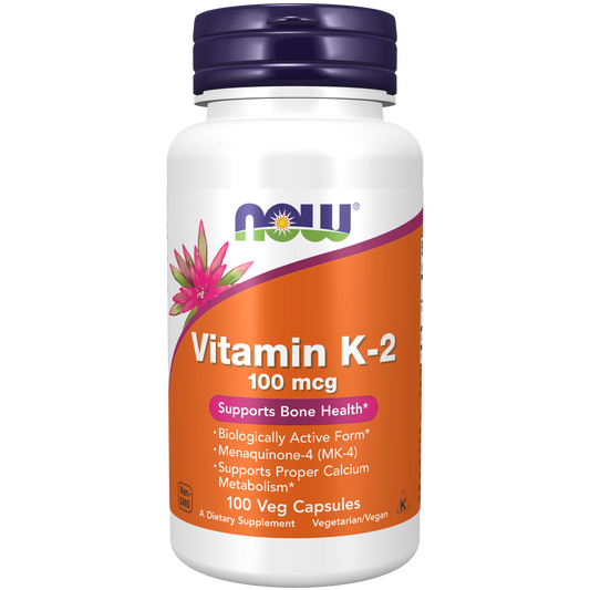 Vitamina K -2 100 mcg (100 Veg Caps) / Vitamin K-2 100 mcg