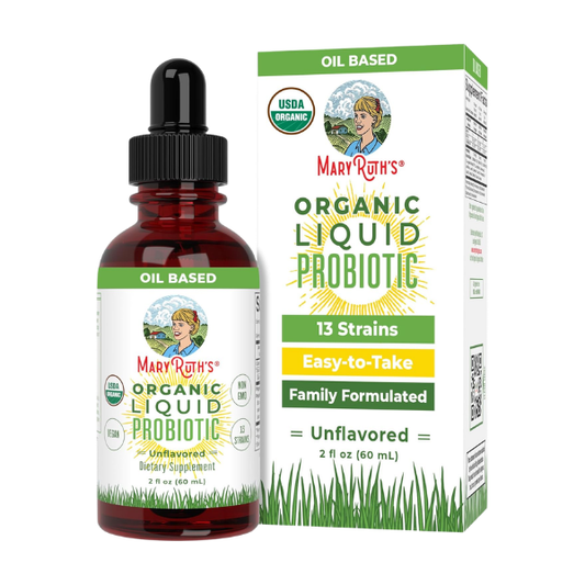 Probiótico Líquido Orgánico (60ml) / Probiotic Drops, Unflavored, Org, (2oz)
