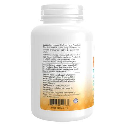 Calcio para Niños (100 masticables) / Kid Cal (100 Chewables)