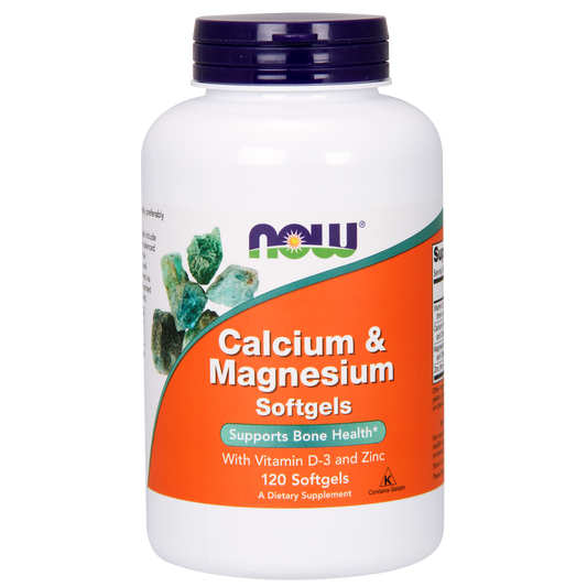 Calcio y Magnesio con Vitamina D3 & Zinc (120 SOFTGEL) / Calcium & Magnesium + D3
